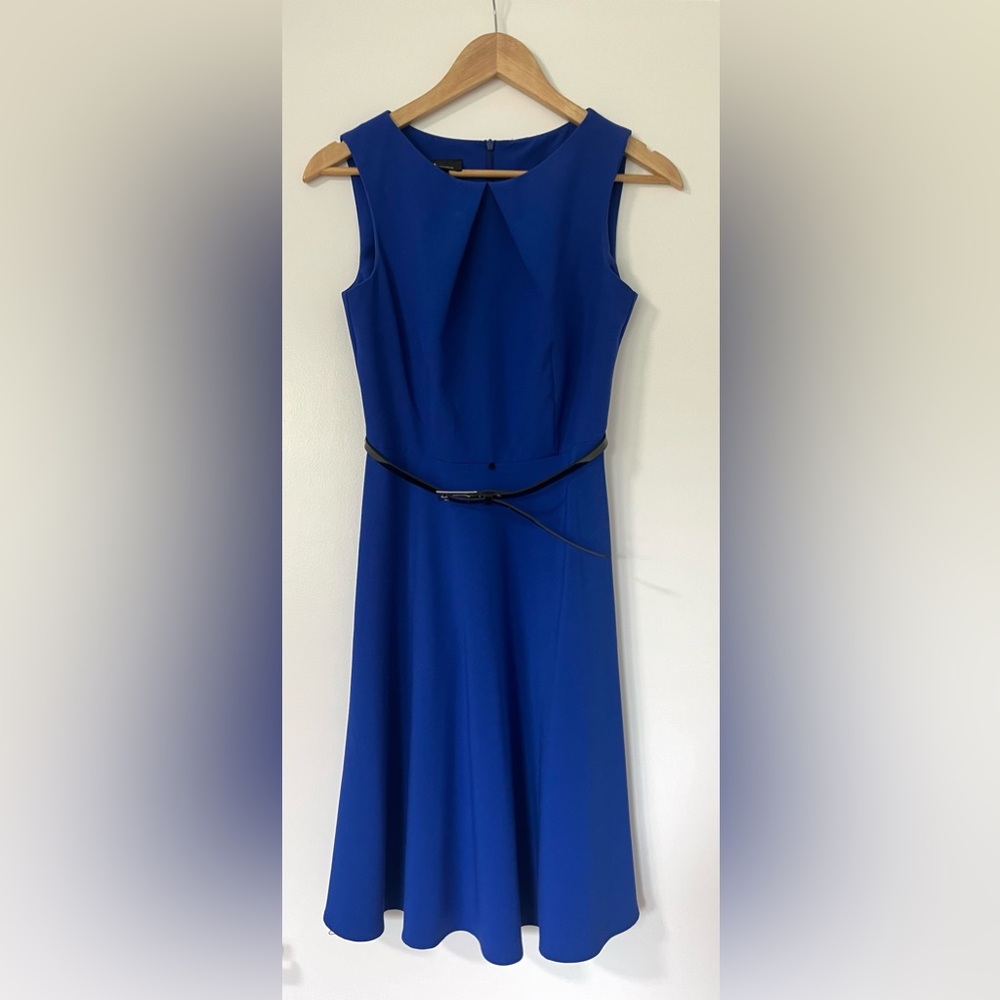 AB Studio Fit and Flare Dress
